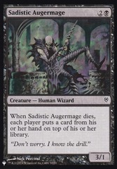 Sadistic Augermage - The List